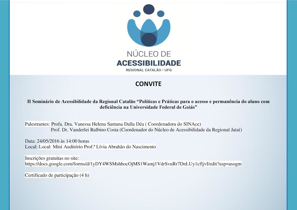 Seminário de acessibilidade catalão