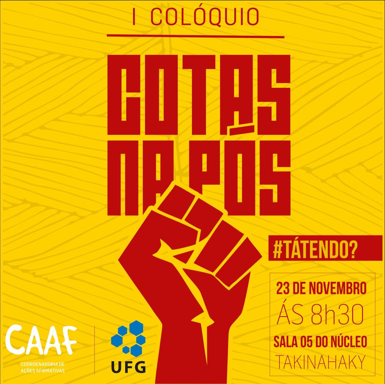 I Colóquio Cotas na Pós 