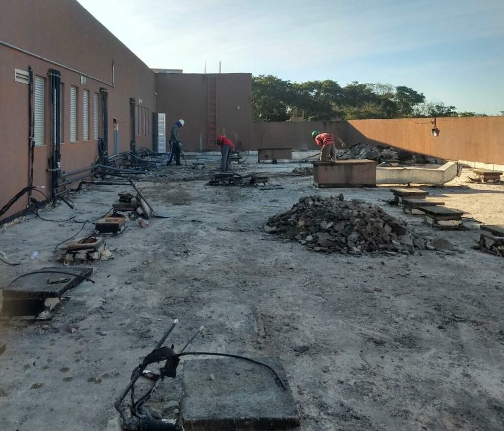 manutenção centro de eventos