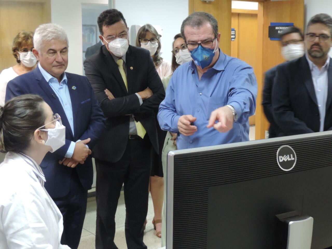 Marcos Pontes no parque