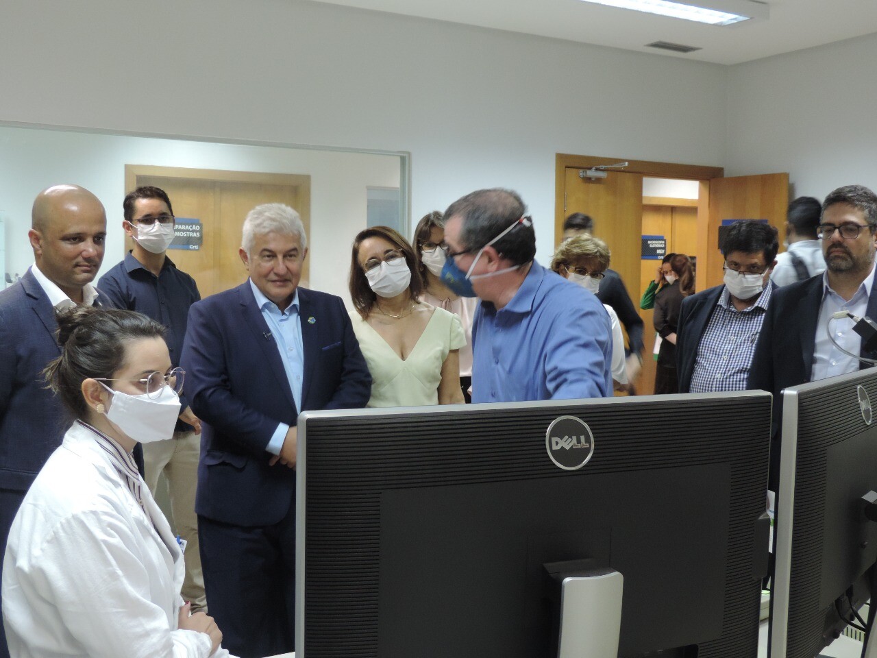 Marcos Pontes no parque