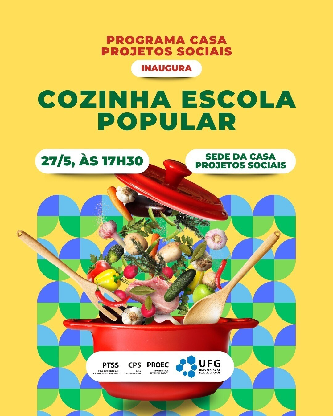 Inauguração da Cozinha Escola Popular