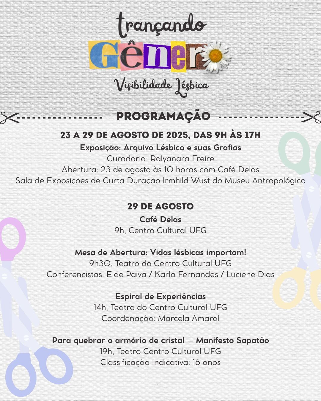 Seminário Trançando GêneroPerformance “Para quebrar o armário de cristal – Manifesto sapatão” 2