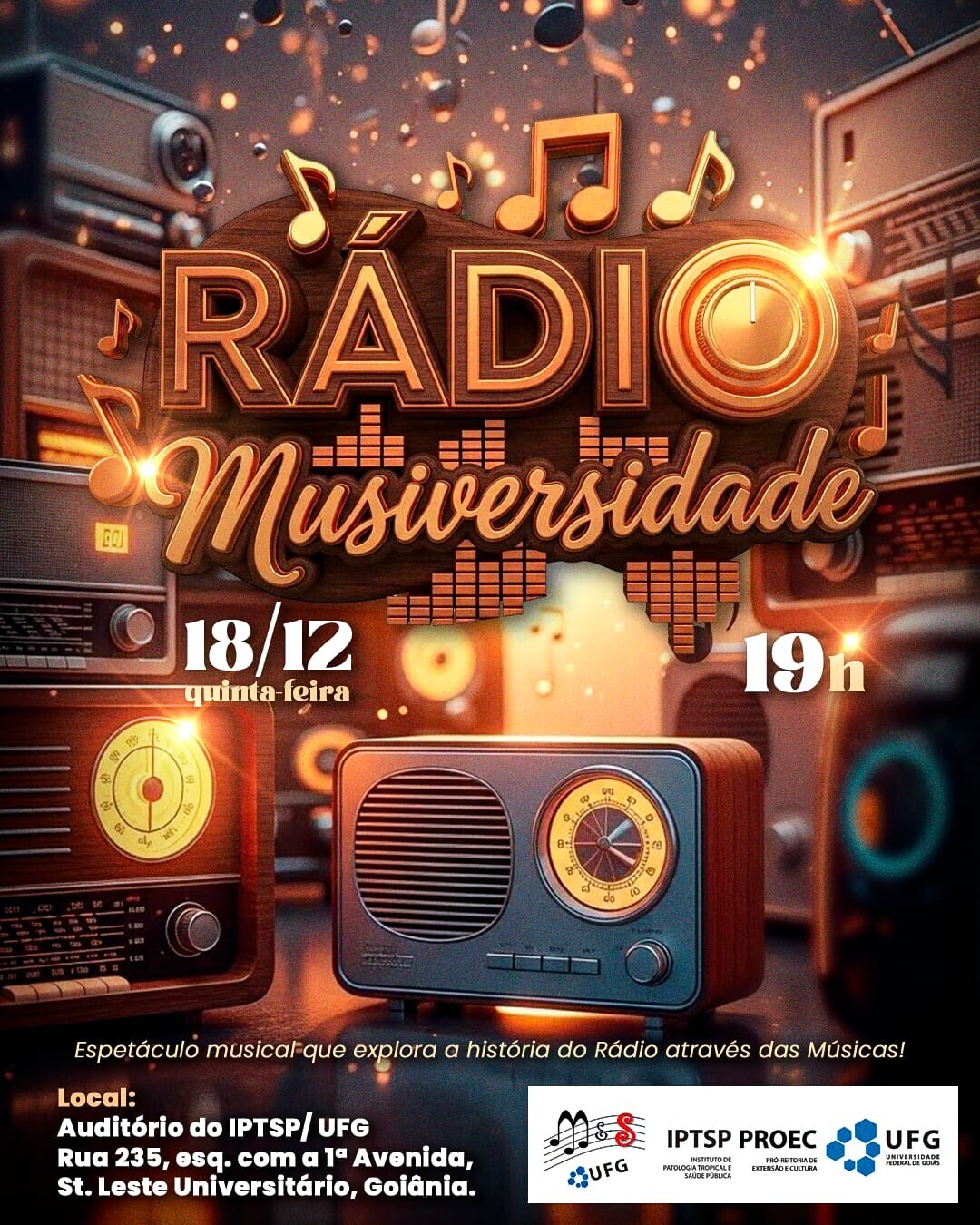 espetáculo Rádio Musiversidade