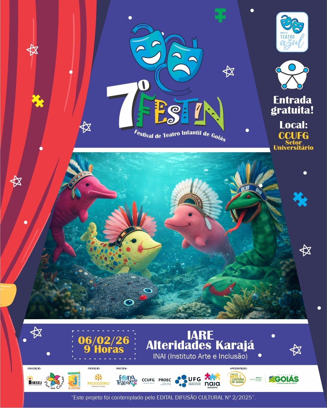 7º Festin – Festival de Teatro Infantil de Goiás