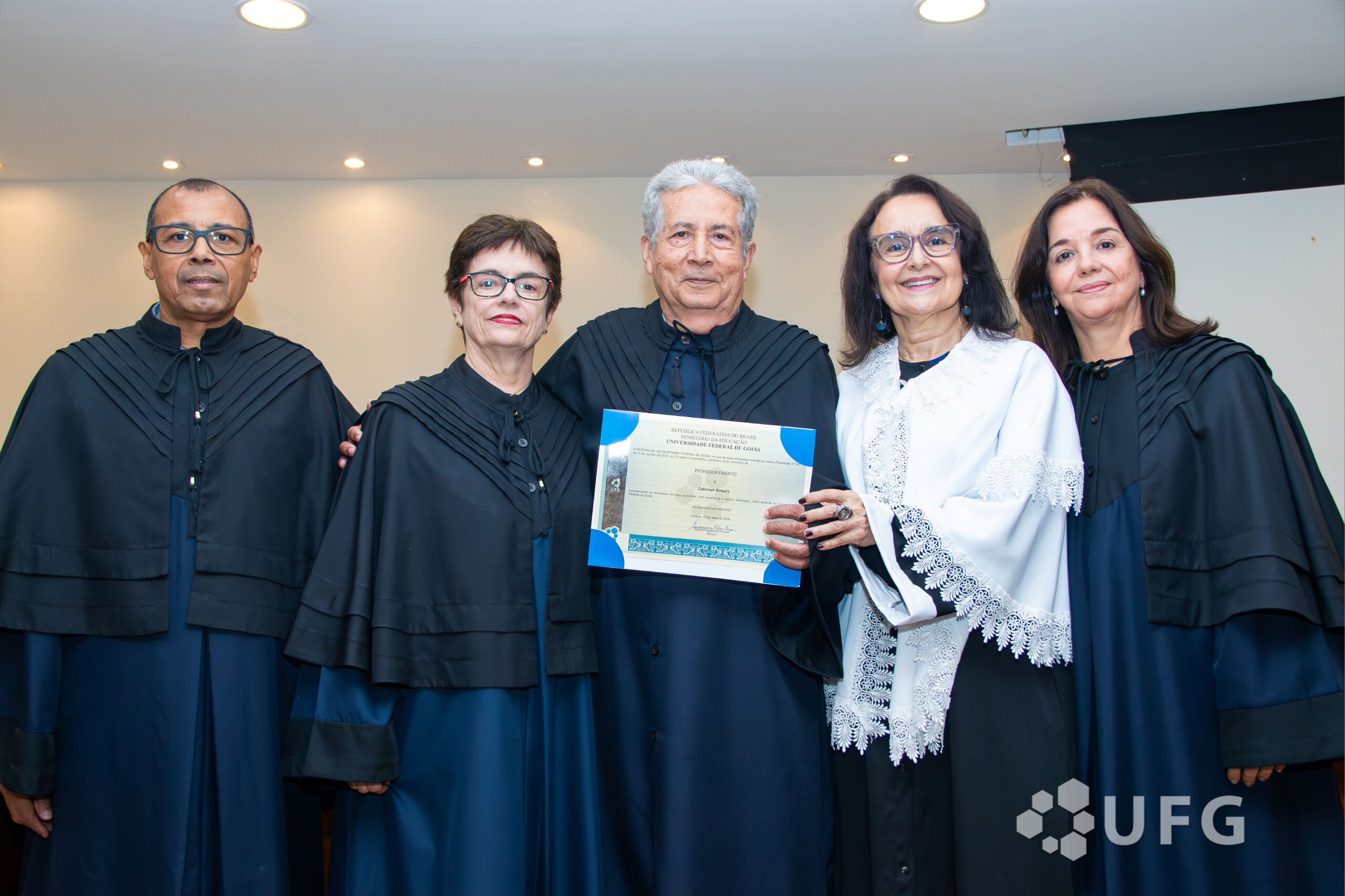 Título professor emérito colemar arruda