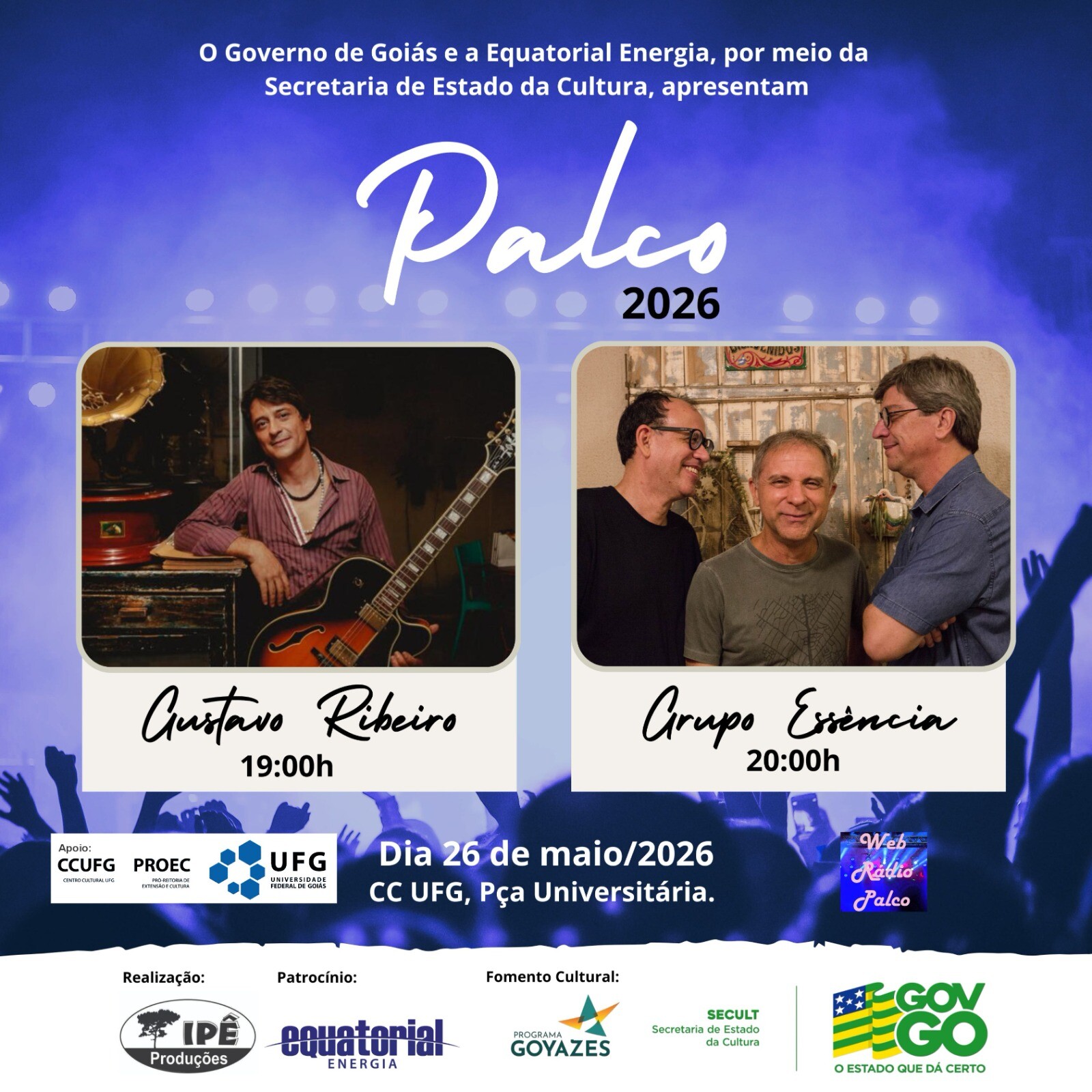 Projeto Palco – Festival e Mostra de Música Brasileira 2026 – 5ª Edição