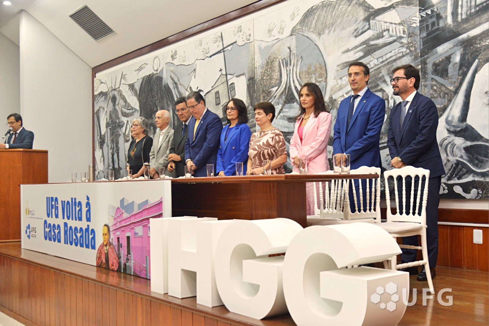 UFG volta à casa rosada