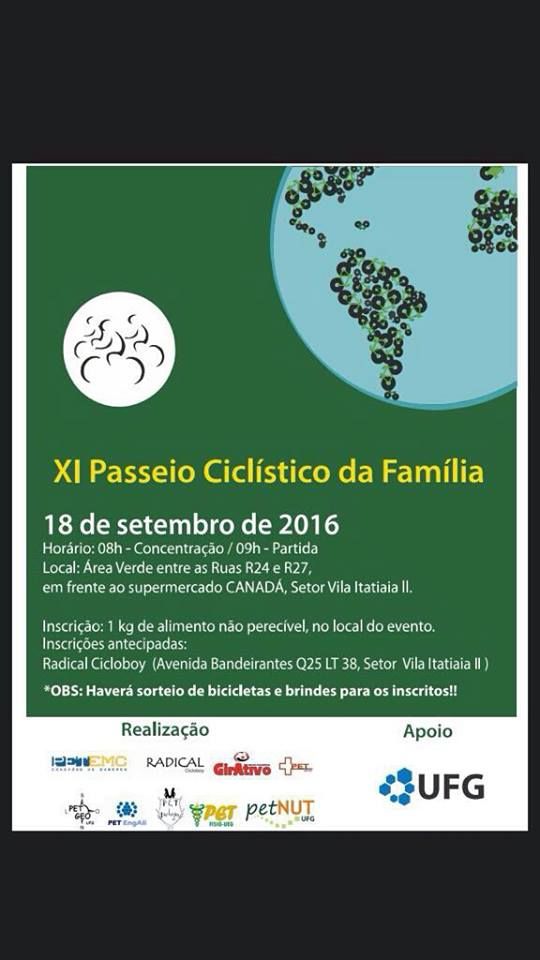 XI Passeio Ciclistico da Família
