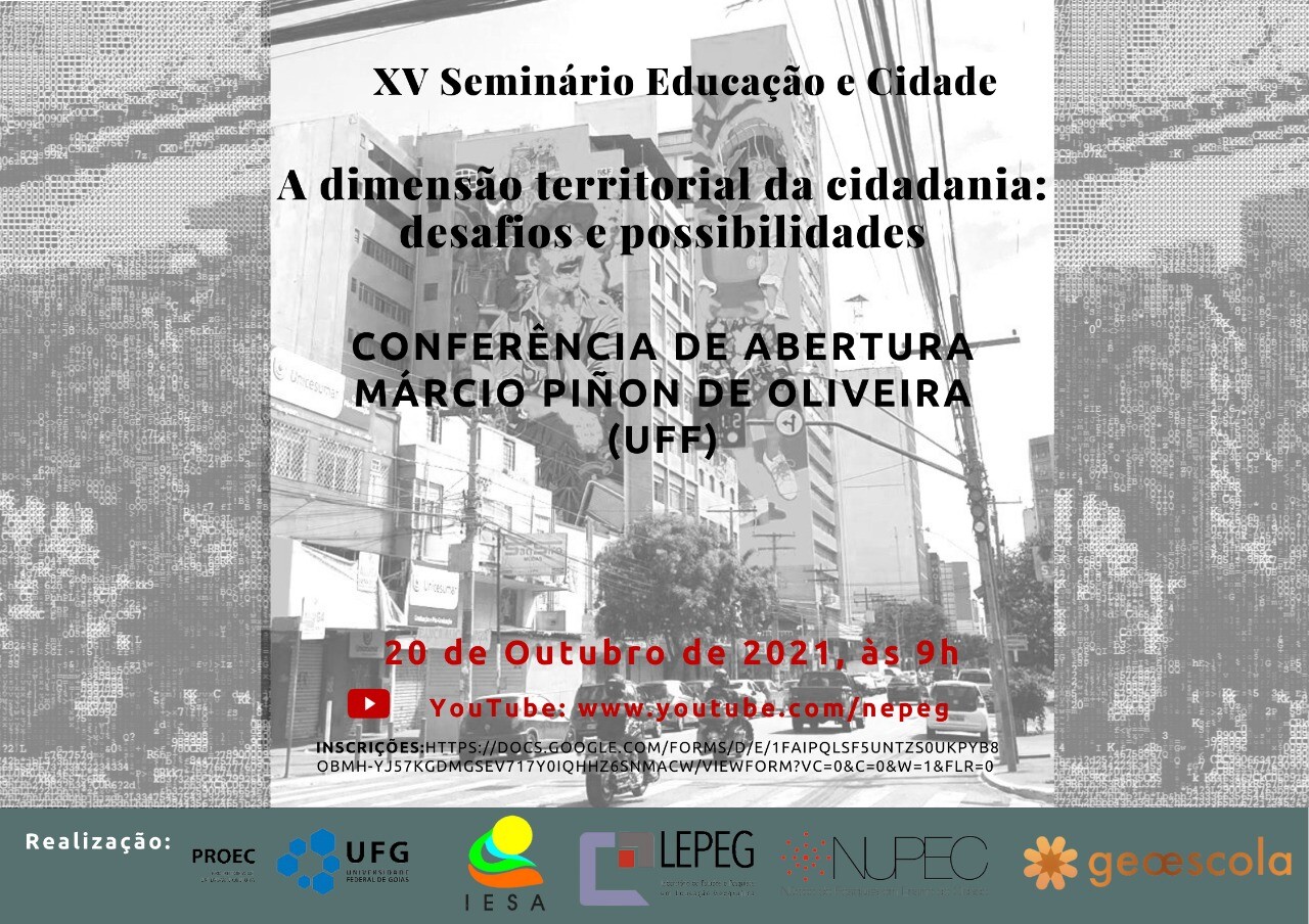 XV Seminário Educação e Cidade