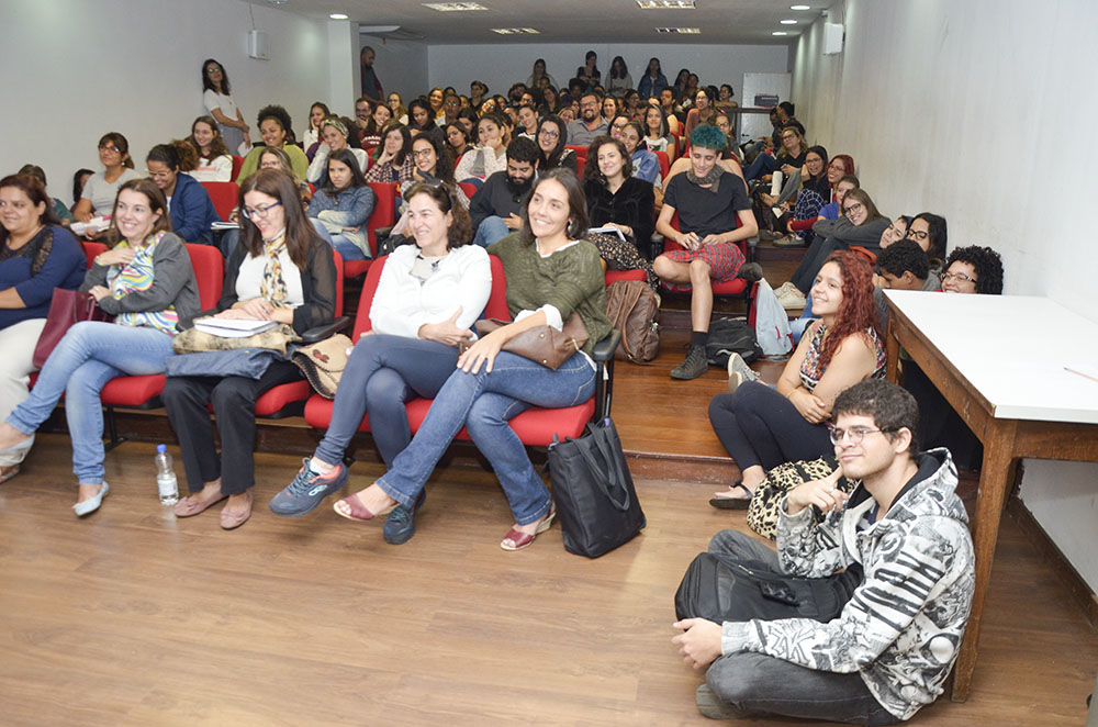 debate violência policial_auditório