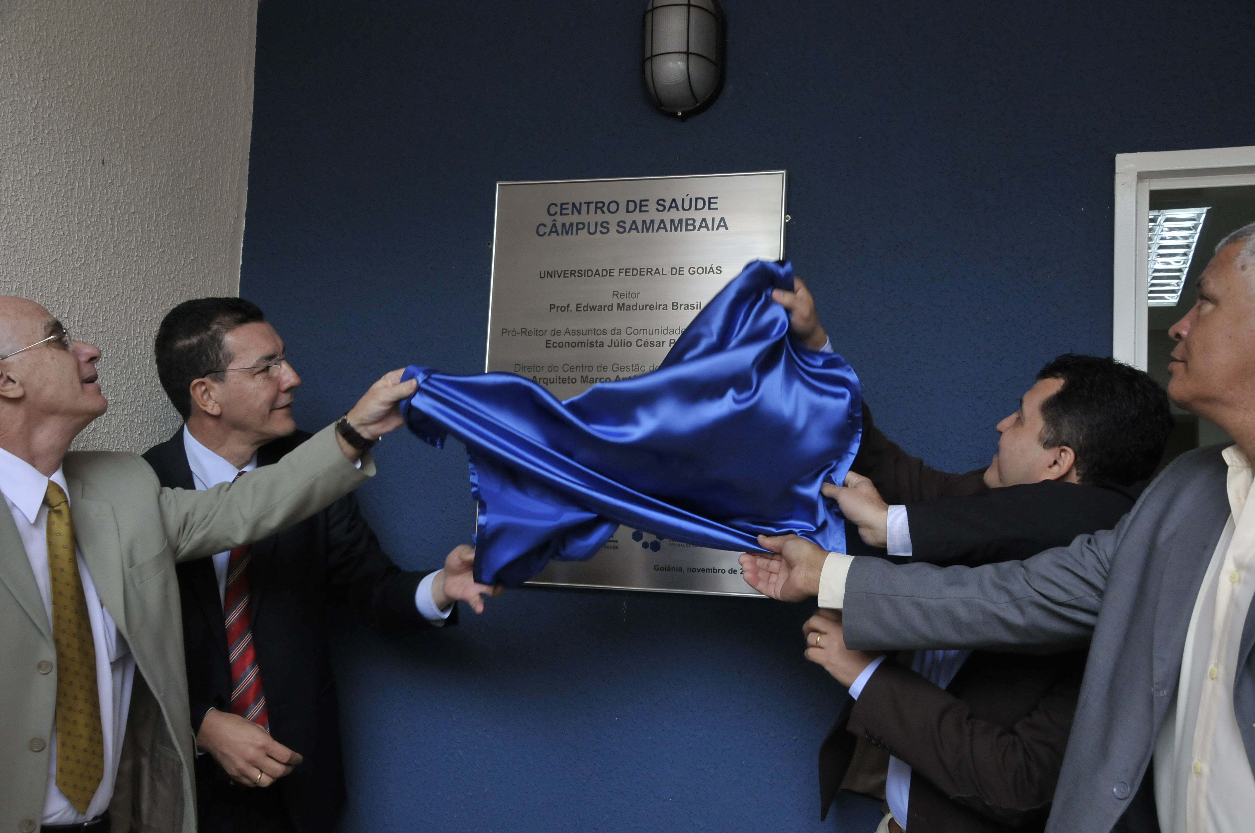 placa centro de saúde