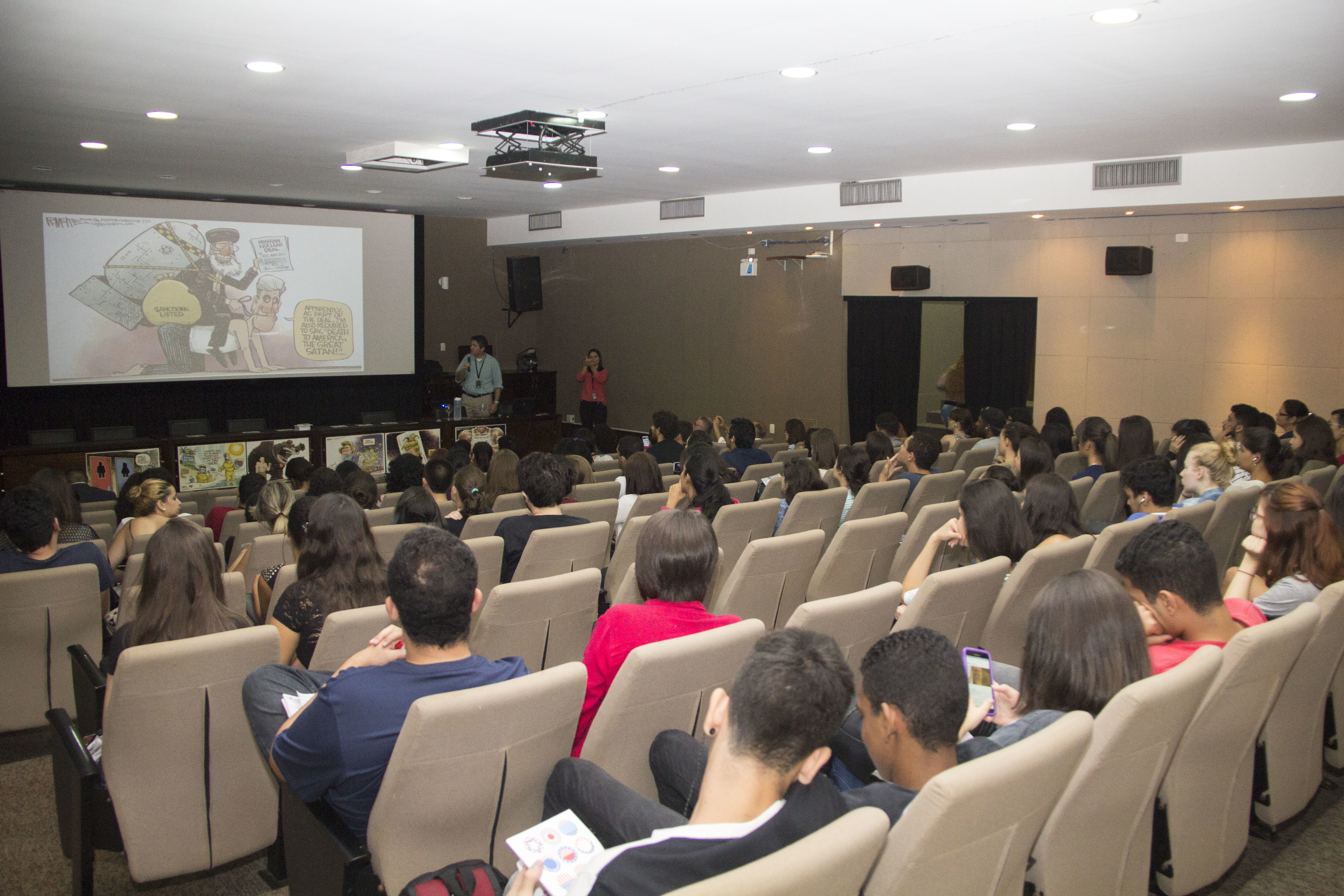 Participantes do encontro com Rick Mckee