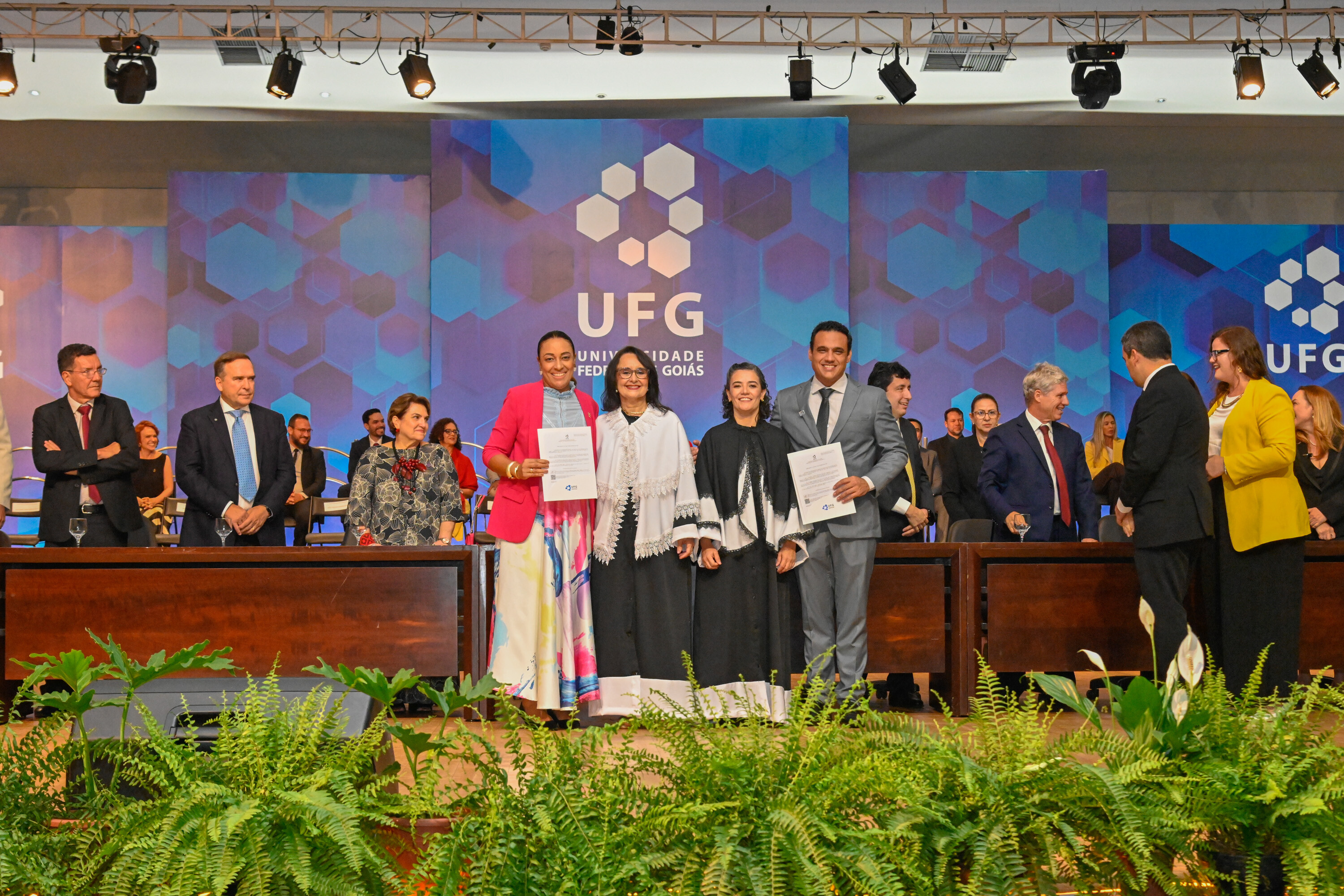 Posse reitora Sandramara Matias Chaves