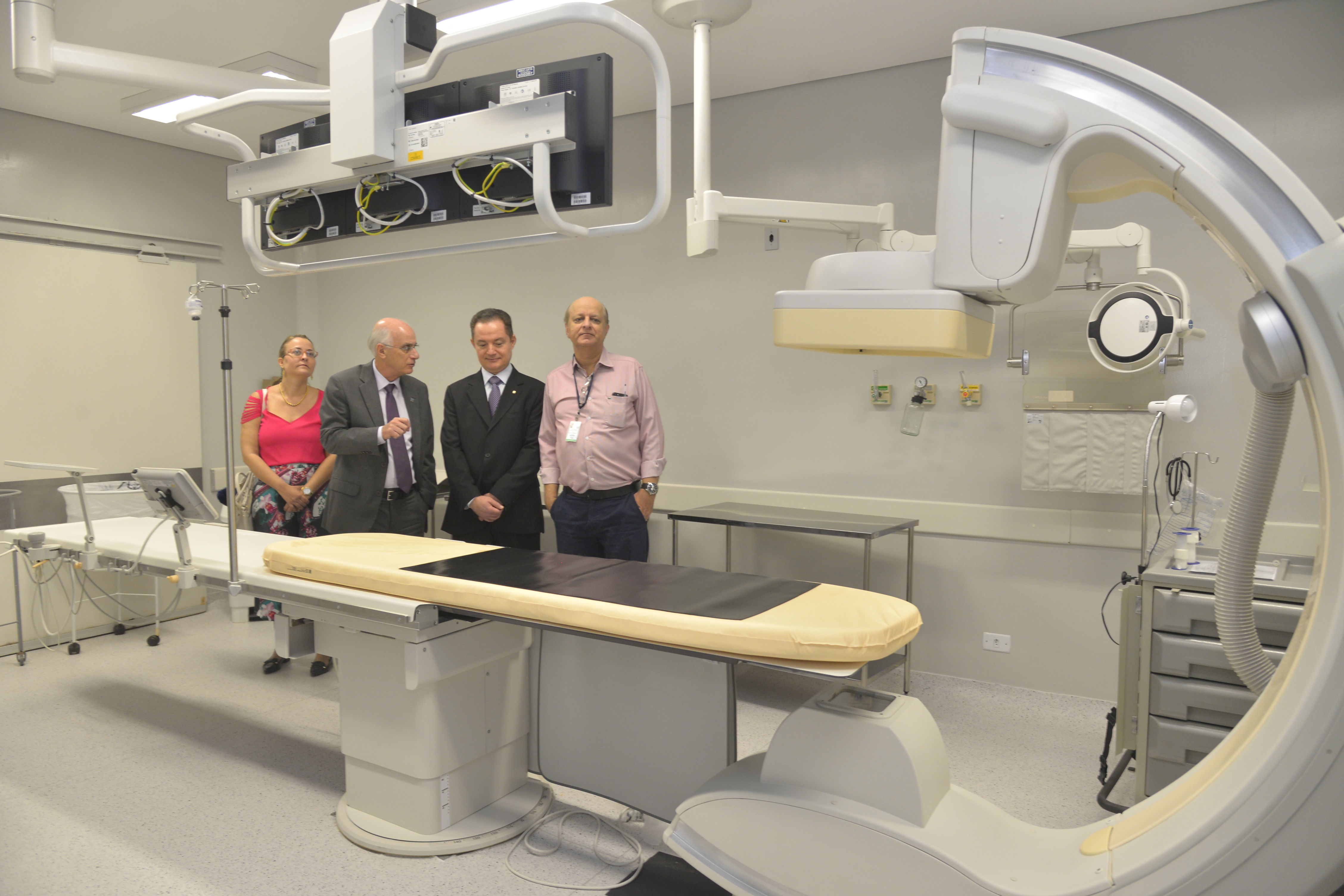 Visita sala de hemodinâmica