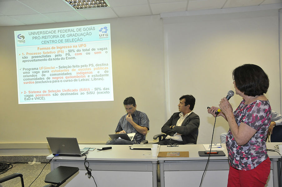 CS apresenta dados sobre o PS UFG