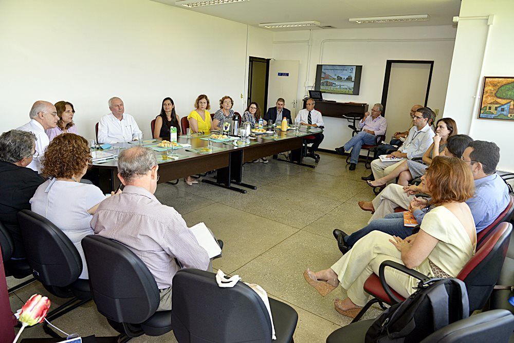 Reunião com a equipe da UnB