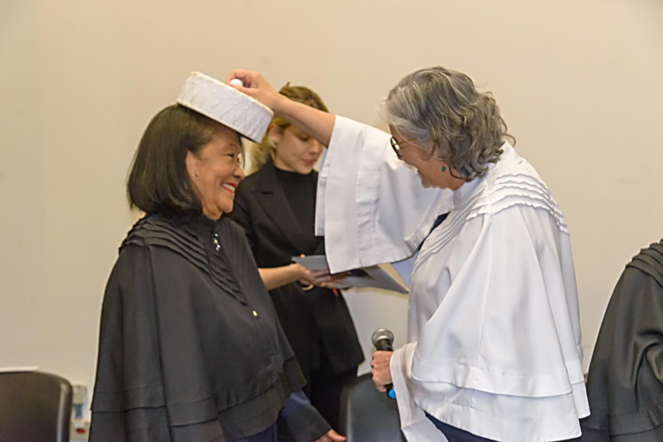 Professoras eméritas Fanut