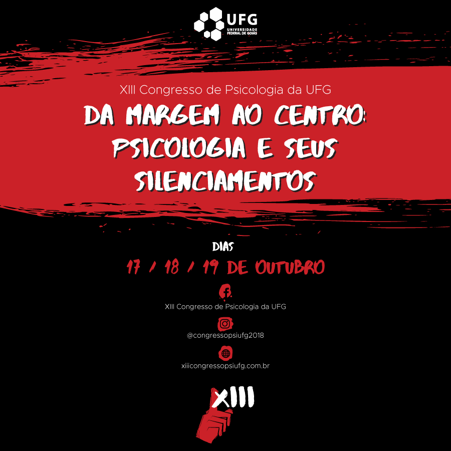 XIII Congresso Psicologia UFG