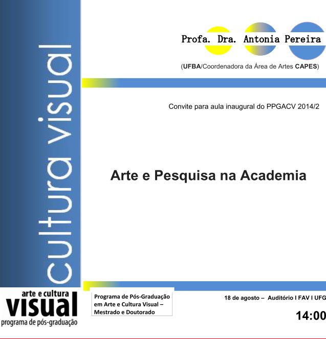 aula inaugural ppgacv