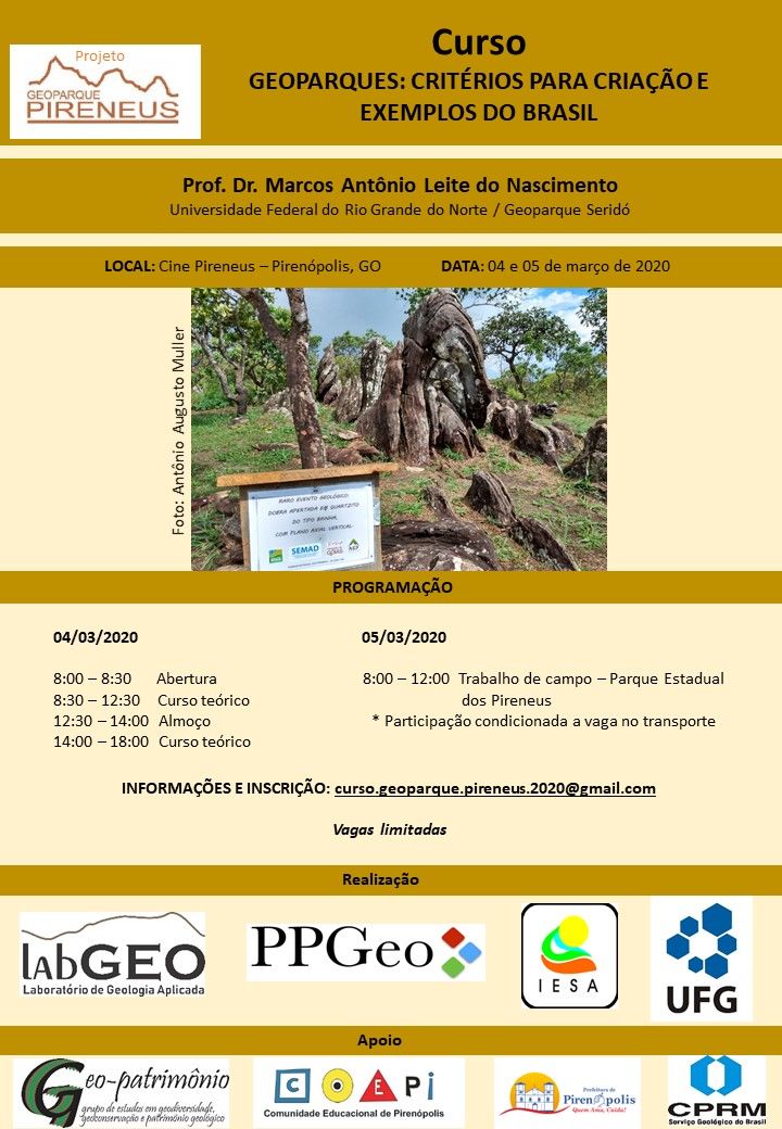 Geoparques - critérios de criação e exemplos do Brasil