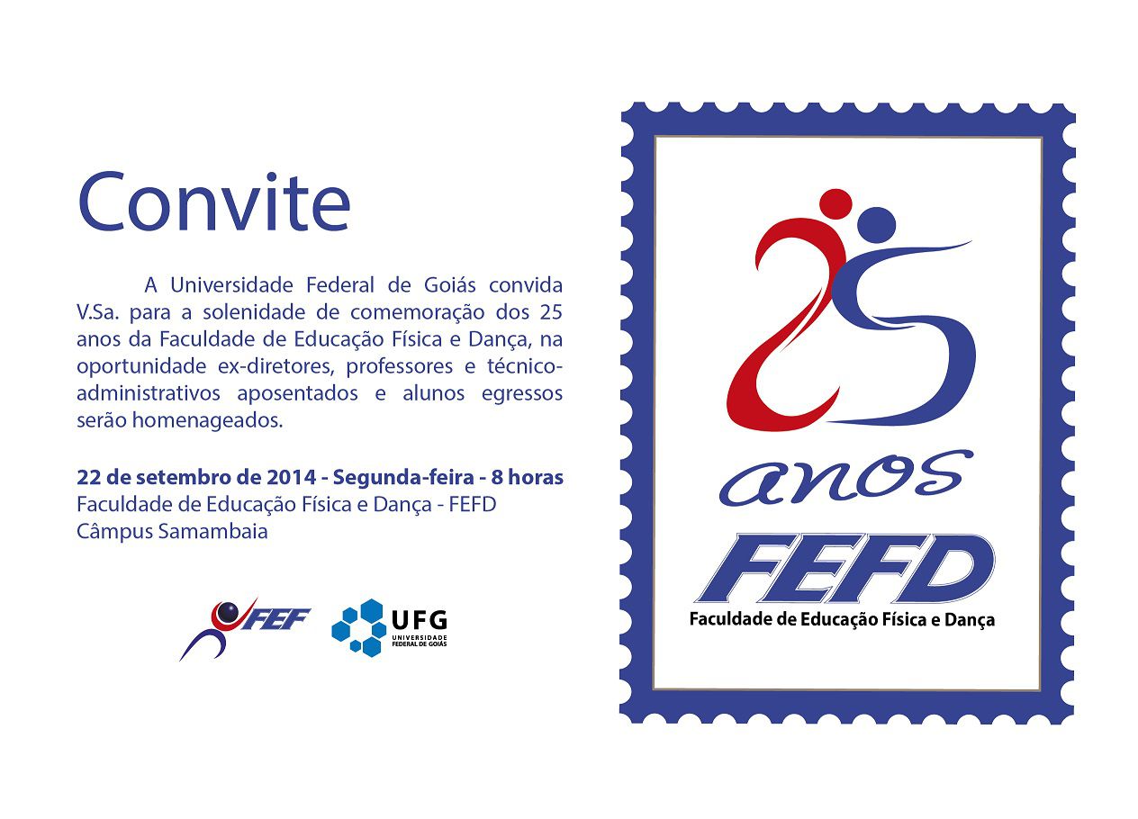 Convite FEFD
