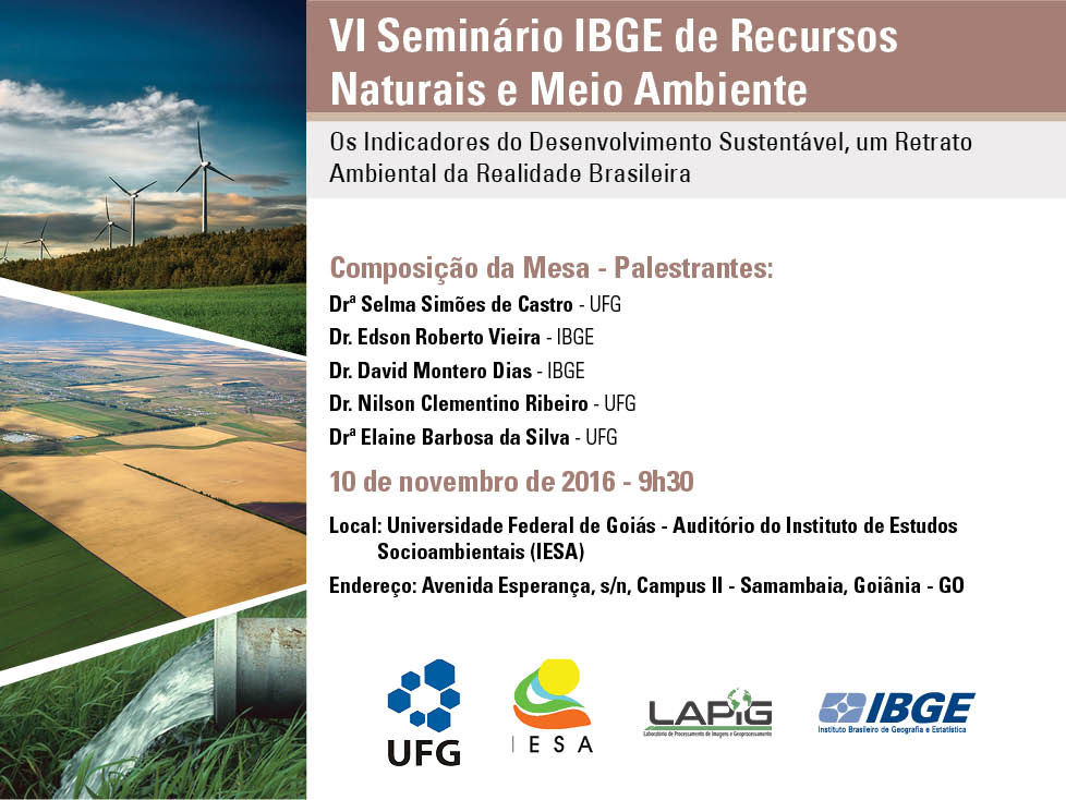  Indicadores de desenvolvimento sustentável são tema de evento