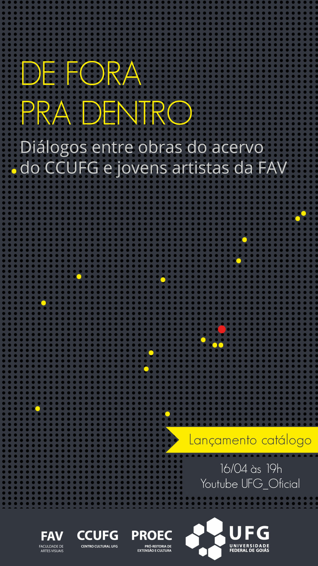 lançamento do catálogo de fora pra dentro ccufg