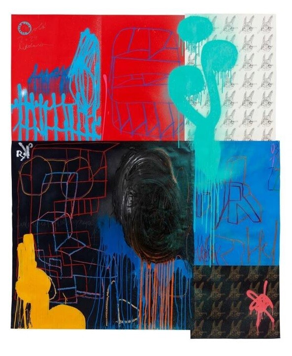 desenho sobre papel 2023 210cm x 254cm - Marcelo Solá