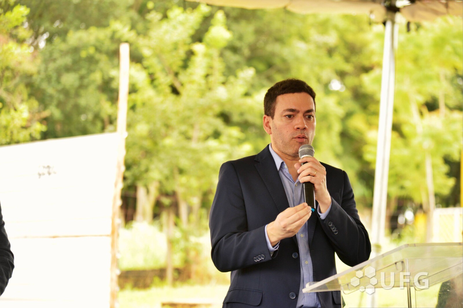 Pedra fundamental CEIA UFG