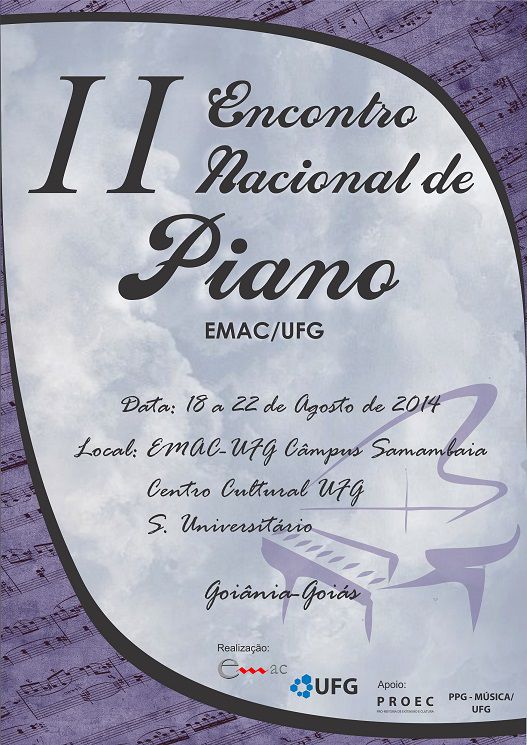 II Encontro Nacional de Piano