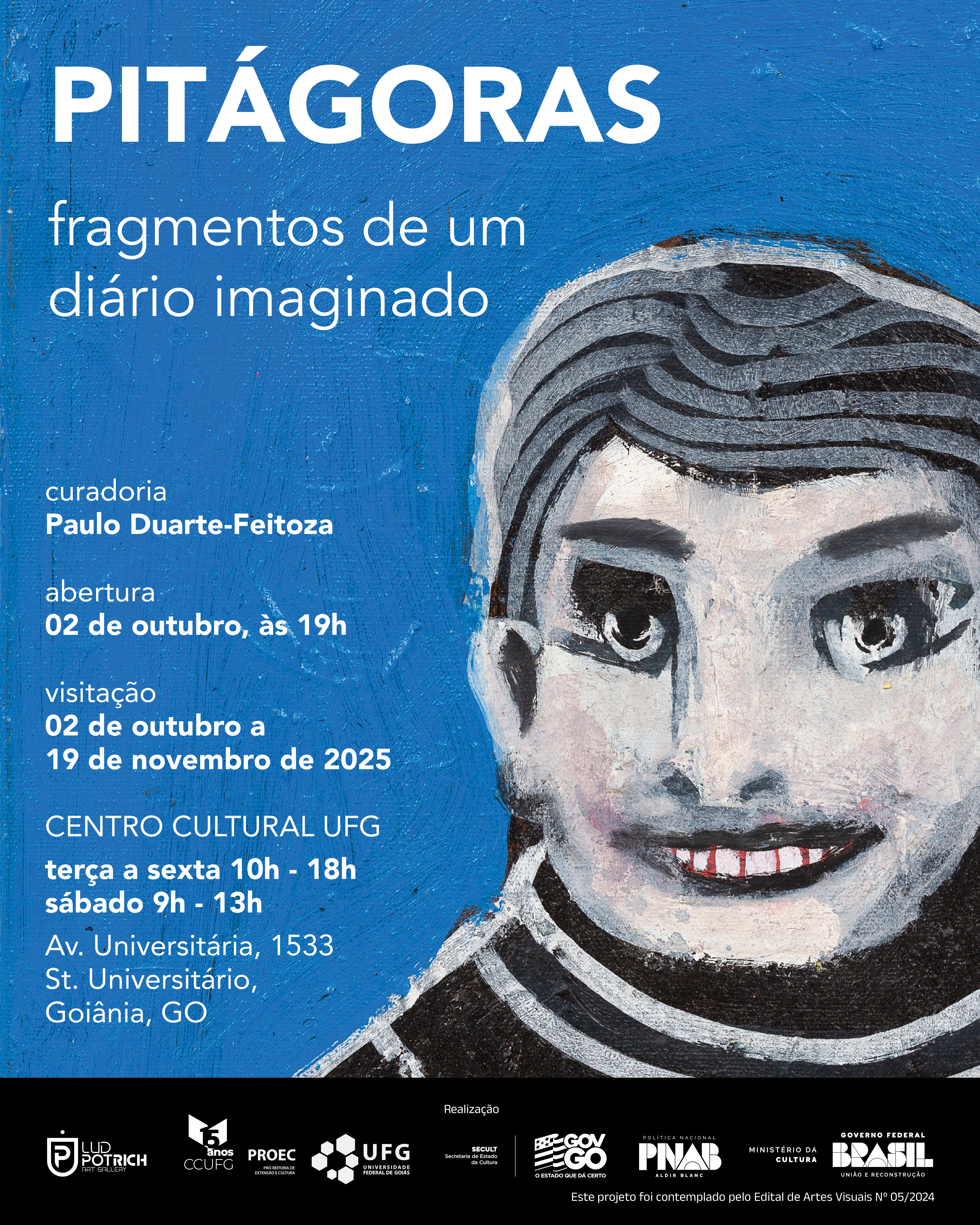 exposição Fragmentos de um diário imaginado, de Pitágoras Lopes