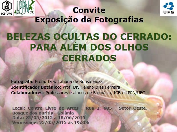 Exposição fotográfica Cerrado