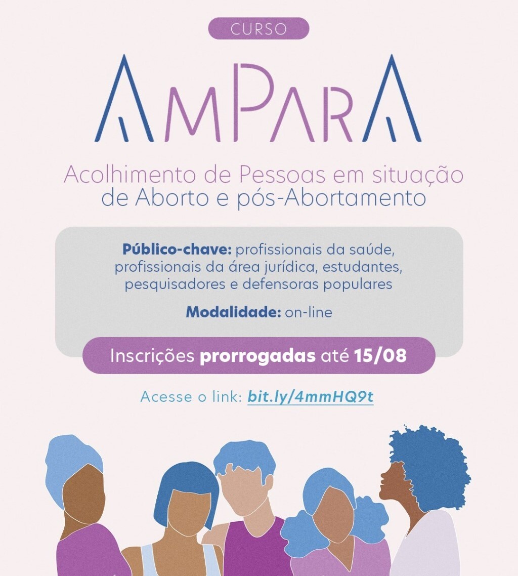 Inscrições prorrogadas para o Curso AMPARA