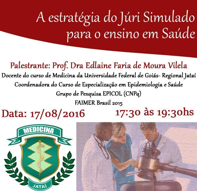 A estratégia do Júri Simulado para o ensino em saúde.