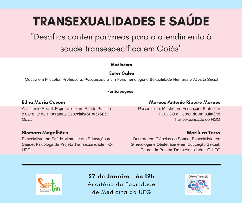 Mesa-redonda sobre transexualidade e saúde