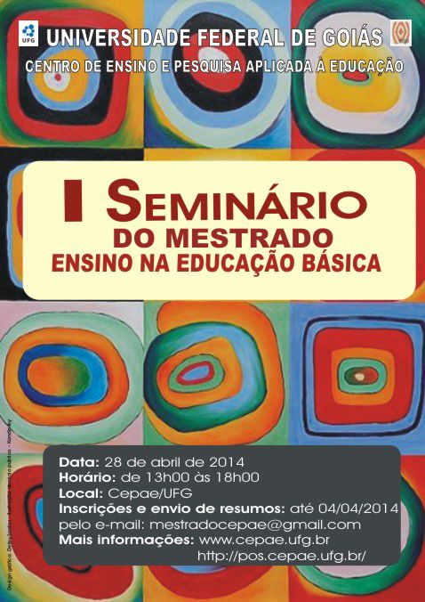 I Seminário do Mestrado
