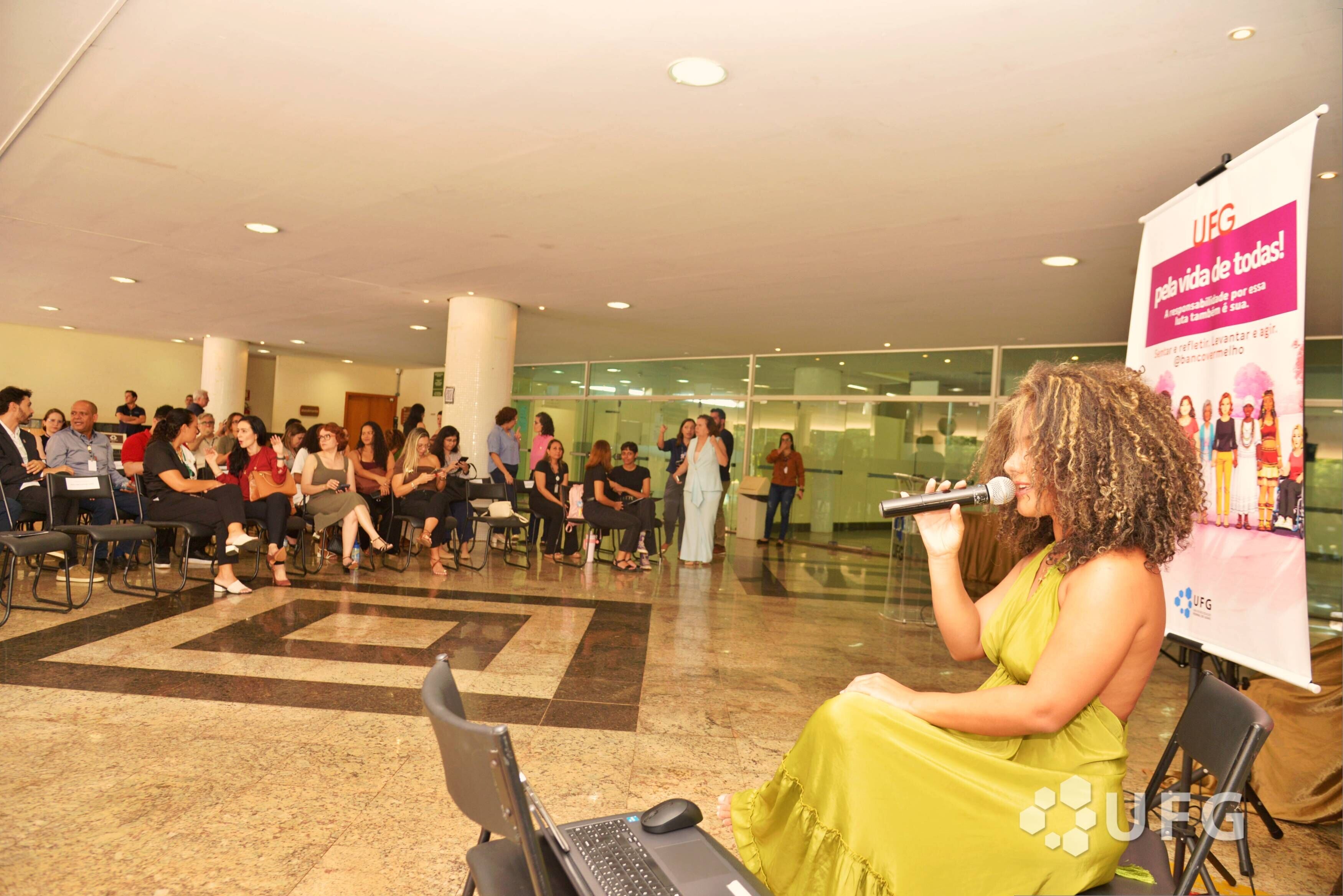 Lançamento campanha ufg pela vida de todas