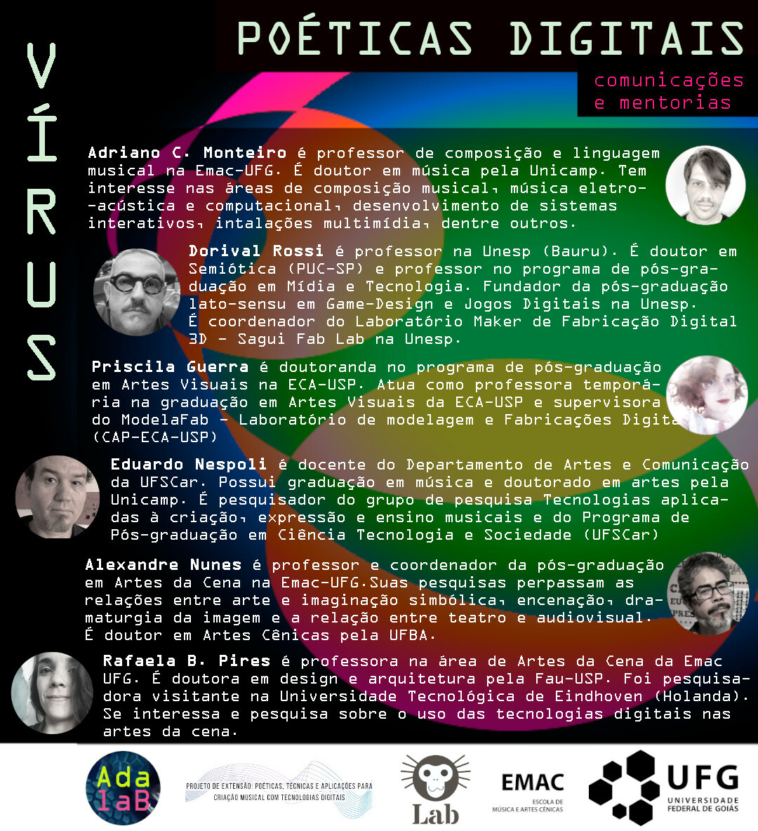 Série Vírus - palestras