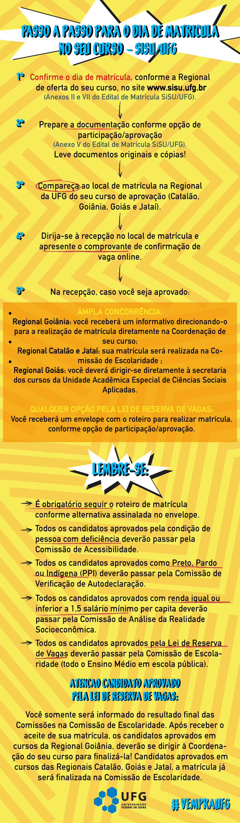 passo a passo da matrícula 2018