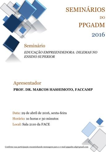 Seminário ppgadm