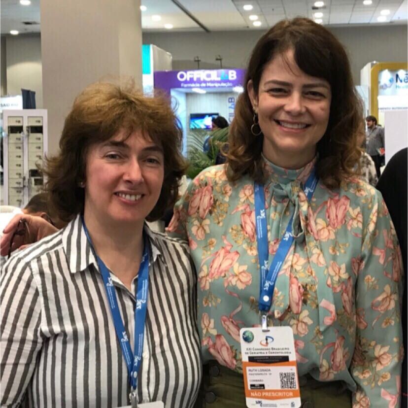 professora Anabela Correia Martins do ICT e professora Ruth Losada de Menezes do IPTSP-UFG