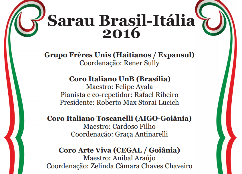 Sarau Brasil-Itália 2016
