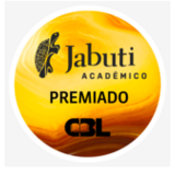 Selo Premiado Prêmio Jabuti Acadêmico 2026