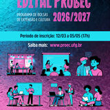 Proec publica edital final do Probec 2026/2027