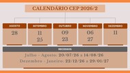 Calendário 2026/2