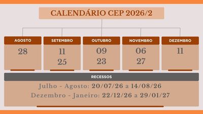 Calendário 2026/2