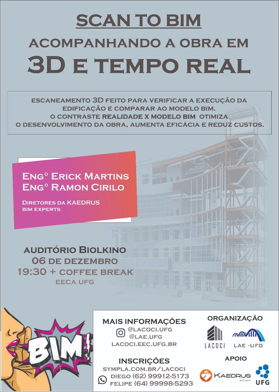 Cartaz Palestra BIM