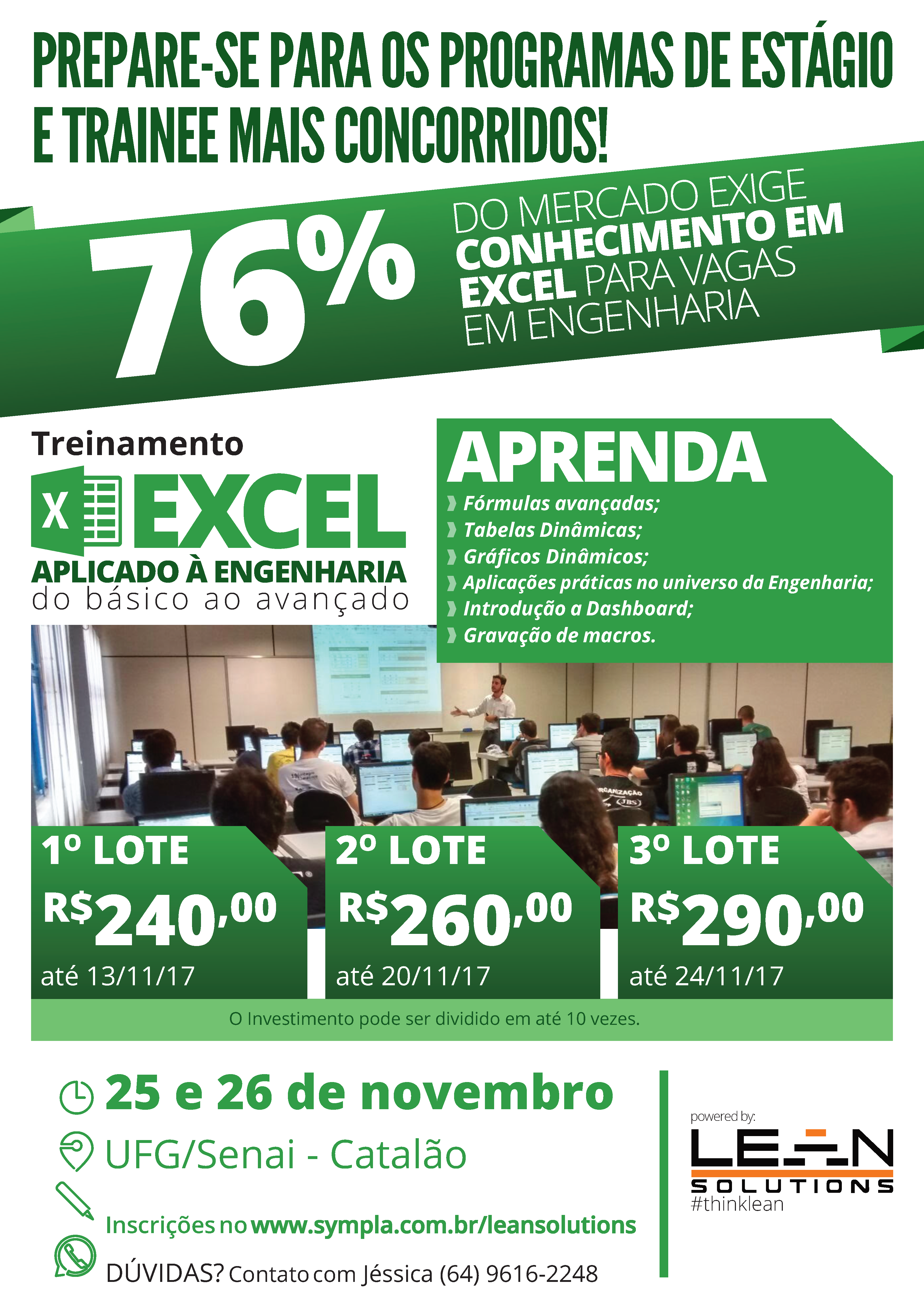 Excel Aplicado à Engenharia