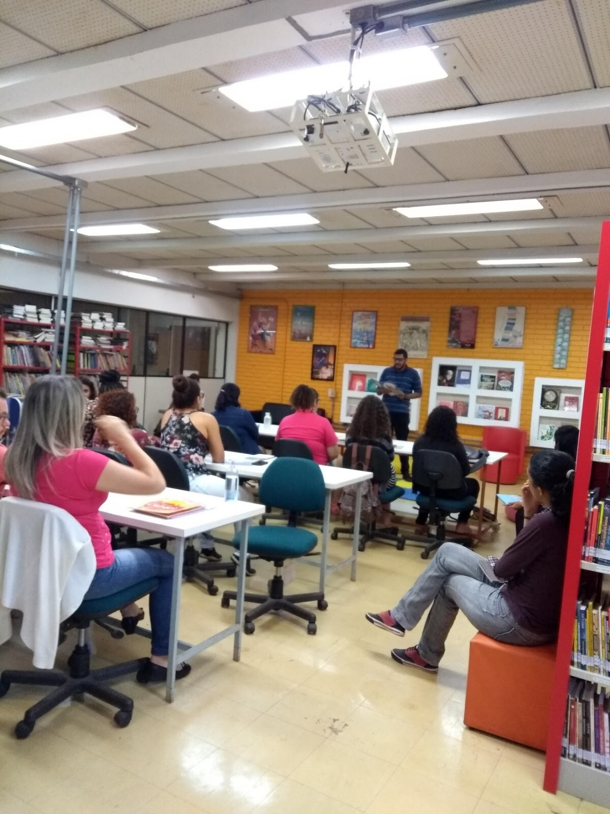 Registro de visita à Biblioteca Libris